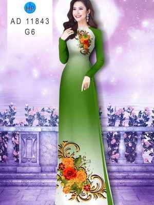 1657598048 262 Vai Ao Dai Hoa Hong Thiet Ke 2022 AD 11843