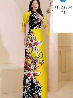 Vải Áo Dài Hoa In 3D Mới Ra AD 22230 28 1658219118 666 Vai Ao Dai Hoa In 3D Moi Ra AD 22230