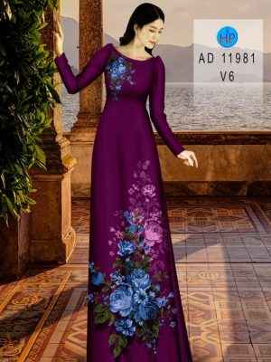 Vải Áo Dài Hoa Hồng Xanh Kiểu Mới AD 11981 26 1658220309 247 Vai Ao Dai Hoa Hong Xanh Kieu Moi AD 11981