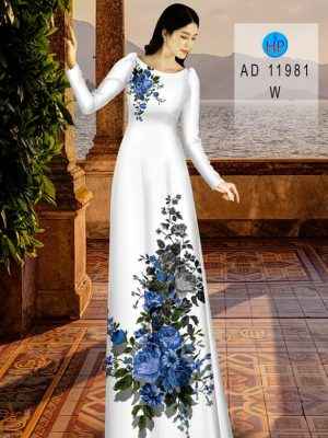 Vải Áo Dài Hoa Hồng Xanh Kiểu Mới AD 11981 28 1658220312 707 Vai Ao Dai Hoa Hong Xanh Kieu Moi AD 11981