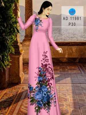 Vải Áo Dài Hoa Hồng Xanh Kiểu Mới AD 11981 32 1658220314 366 Vai Ao Dai Hoa Hong Xanh Kieu Moi AD 11981