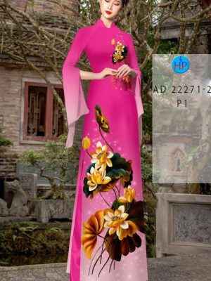 Vải Áo Dài Hoa Sen Mới Ra AD 22271 35 1659000585 28 Vai Ao Dai Hoa Sen Moi Ra AD 22271