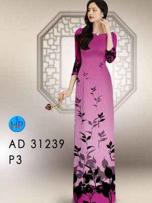 1659269377 816 Vai Ao Dai Hoa In 3D Doc Dao AD 31239