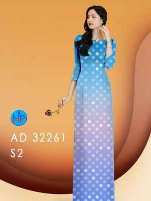 Vải Áo Dài Chấm Bi Chuyển Sắc Thiết Kế 2022 AD 32261 19 Vai Ao Dai Cham Bi Chuyen Sac Thiet Ke 2022