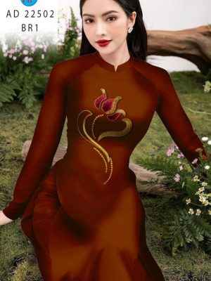 Vải Áo Dài Hoa Sen Độc Đáo AD 22502 20 Vai Ao Dai Hoa Sen Doc Dao AD 22502