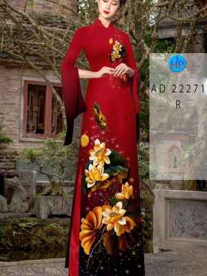 Vải Áo Dài Hoa Sen Mới Ra AD 22271 22 Vai Ao Dai Hoa Sen Moi Ra AD 22271