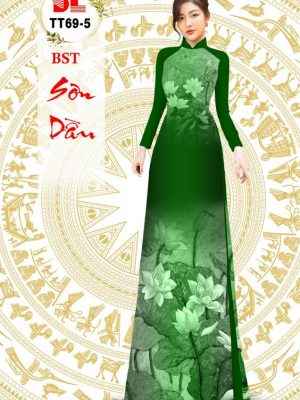 Vải Áo Dài Hoa Sen Mới Ra AD TT69 10 Vai Ao Dai Hoa Sen Moi Ra AD TT69