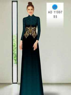 Vải Áo Dài Hoa Văn Độc Đáo AD 11997 20 Vai Ao Dai Hoa Van Doc Dao AD 11997