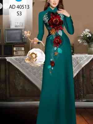 Vải Áo Dài Hoa In 3D Thiết Kế 2022 AD 40513 28 1659326628 432 Vai Ao Dai Hoa In 3D Thiet Ke 2022 AD