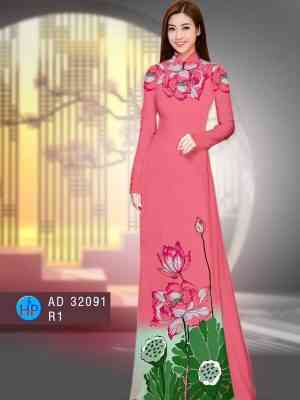 Vải Áo Dài Hoa Sen Vừa Ra AD 32091 24 1659418678 829 Vai Ao Dai Hoa Sen Vua Ra AD 32091