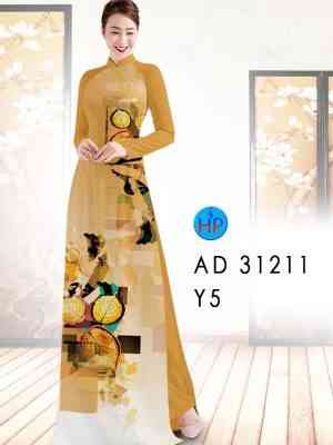 Vải Áo Dài In Hình Lá Kiểu Mới AD 31211 28 1660017852 450 Vai Ao Dai In Hinh La Kieu Moi AD 31211