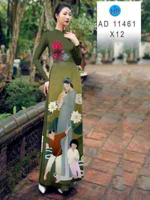 1660188057 971 Vai Ao Dai Co Gai Va Hoa Sen Thiet Ke