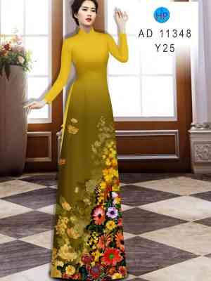 1660278597 348 Vai Ao Dai Hoa In 3D Doc Dao AD 11348