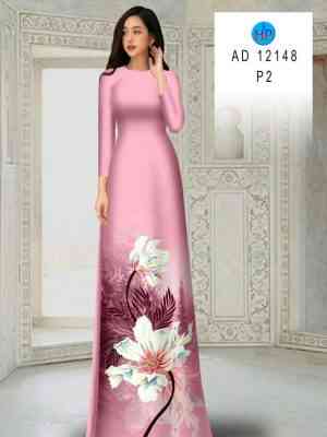 1661763409 859 Vai Ao Dai Hoa In 3D Doc Dao AD 12148