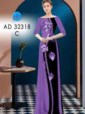 Vải Áo Dài In Hình Lá Độc Đáo AD 32318 45 1661764592 634 Vai Ao Dai In Hinh La Doc Dao AD 32318