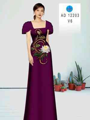 Vải Áo Dài Hoa Sen Độc Đáo AD 12203 22 1661914880 207 Vai Ao Dai Hoa Sen Doc Dao AD 12203