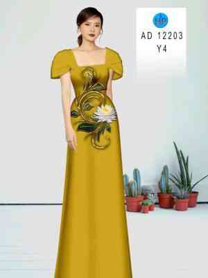 Vải Áo Dài Hoa Sen Độc Đáo AD 12203 23 1661914880 435 Vai Ao Dai Hoa Sen Doc Dao AD 12203
