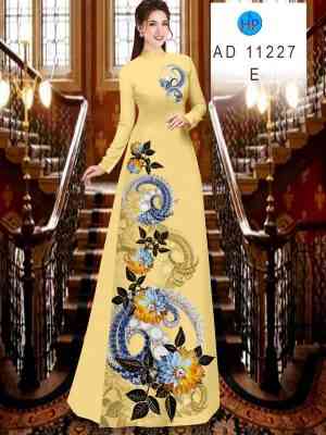 Vải Áo Dài Hoa AD Vừa Ra AD 19 Vai Ao Dai Hoa AD Vua Ra AD