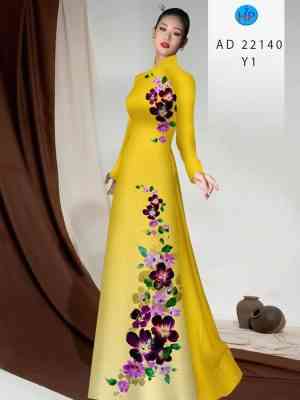 Vải Áo Dài Hoa Lan Vừa Ra AD 22140 19 Vai Ao Dai Hoa Lan Vua Ra AD 22140