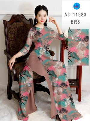 Vải Áo Dài Hình Lá Cây Vừa Ra AD 11983 27 1662518828 592 Vai Ao Dai Hinh La Cay Vua Ra AD 11983