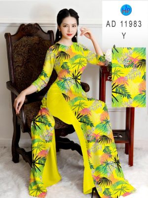 Vải Áo Dài Hình Lá Cây Vừa Ra AD 11983 28 1662518828 661 Vai Ao Dai Hinh La Cay Vua Ra AD 11983