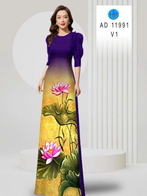 Vải Áo Dài Hoa Sen Độc Đáo AD 11991 23 1662521313 407 Vai Ao Dai Hoa Sen Doc Dao AD 11991