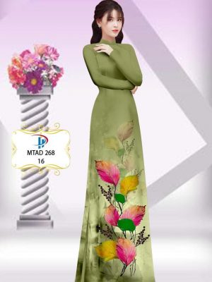 Vải Áo Dài Hình Lá Cây Vừa Ra AD MTAD268 29 1662522312 93 Vai Ao Dai Hinh La Cay Vua Ra AD MTAD268