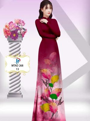 Vải Áo Dài Hình Lá Cây Vừa Ra AD MTAD268 32 1662522314 276 Vai Ao Dai Hinh La Cay Vua Ra AD MTAD268