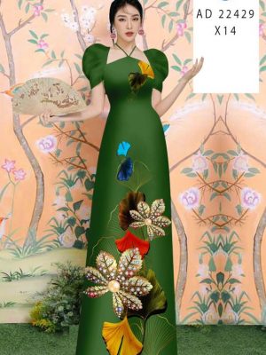 Vải Áo Dài In Hình Lá Vừa Ra AD 22429 22 1663043561 931 Vai Ao Dai In Hinh La Vua Ra AD 22429