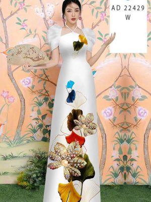 Vải Áo Dài In Hình Lá Vừa Ra AD 22429 28 1663043564 487 Vai Ao Dai In Hinh La Vua Ra AD 22429