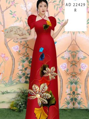 Vải Áo Dài In Hình Lá Vừa Ra AD 22429 34 1663043567 539 Vai Ao Dai In Hinh La Vua Ra AD 22429