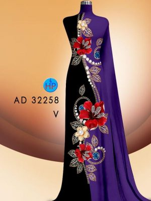 Vải Áo Dài Hoa In 3D Độc Đáo AD 32258 26 1663045959 446 Vai Ao Dai Hoa In 3D Doc Dao AD 32258