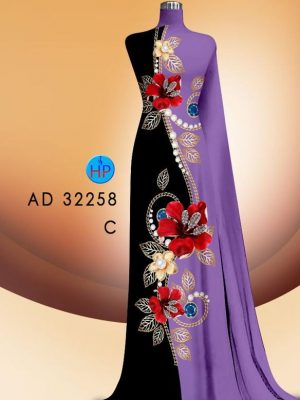 Vải Áo Dài Hoa In 3D Độc Đáo AD 32258 36 1663045964 524 Vai Ao Dai Hoa In 3D Doc Dao AD 32258