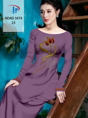 Vải Áo Dài Hoa Sen Kiểu Mới AD NDAD3474 27 1663407943 376 Vai Ao Dai Hoa Sen Kieu Moi AD NDAD3474