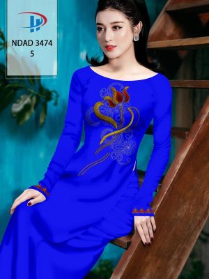 Vải Áo Dài Hoa Sen Kiểu Mới AD NDAD3474 45 1663407953 243 Vai Ao Dai Hoa Sen Kieu Moi AD NDAD3474