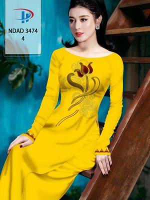 Vải Áo Dài Hoa Sen Kiểu Mới AD NDAD3474 46 1663407953 341 Vai Ao Dai Hoa Sen Kieu Moi AD NDAD3474