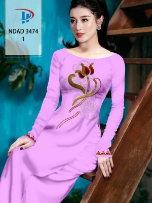 Vải Áo Dài Hoa Sen Kiểu Mới AD NDAD3474 48 1663407954 678 Vai Ao Dai Hoa Sen Kieu Moi AD NDAD3474