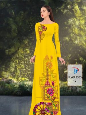Vải Áo Dài Hoa Sen Kiểu Mới AD HLAD3355 45 1663410390 216 Vai Ao Dai Hoa Sen Kieu Moi AD HLAD3355