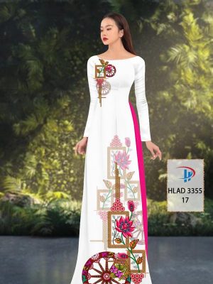 Vải Áo Dài Hoa Sen Kiểu Mới AD HLAD3355 46 1663410391 53 Vai Ao Dai Hoa Sen Kieu Moi AD HLAD3355