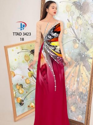 1663643567 518 Vai Ao Dai Hoa In 3D Doc Dao AD TTAD3423