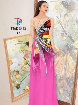 1663643567 844 Vai Ao Dai Hoa In 3D Doc Dao AD TTAD3423