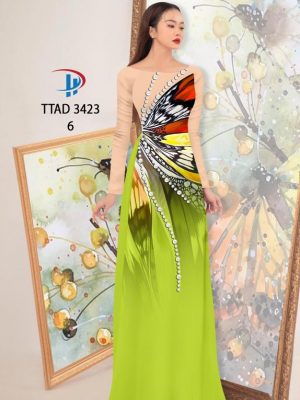 1663643569 562 Vai Ao Dai Hoa In 3D Doc Dao AD TTAD3423