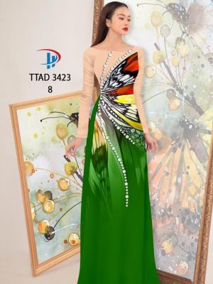 1663643571 688 Vai Ao Dai Hoa In 3D Doc Dao AD TTAD3423