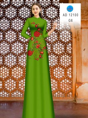 1663825112 37 Vai Ao Dai Hoa In 3D Kieu Moi AD 12100
