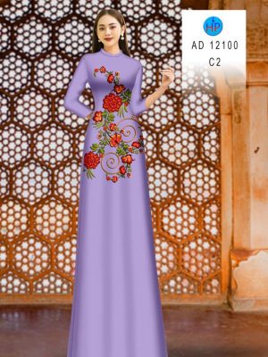 1663825112 586 Vai Ao Dai Hoa In 3D Kieu Moi AD 12100