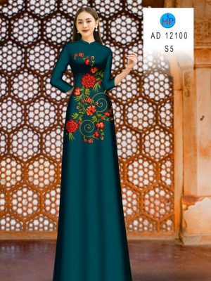 1663825114 820 Vai Ao Dai Hoa In 3D Kieu Moi AD 12100