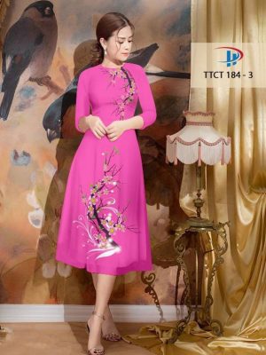 Vải Áo Dài Hoa Đào Thiết Kế 2022 AD TTCT184 17 1664329846 206 Vai Ao Dai Hoa Dao Thiet Ke 2022 AD TTCT184