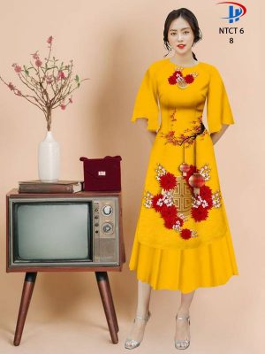 Vải Áo Dài Cách Tân Đón Tết Độc Đáo AD NTCT6 25 1664331050 440 Vai Ao Dai Cach Tan Don Tet Doc Dao AD