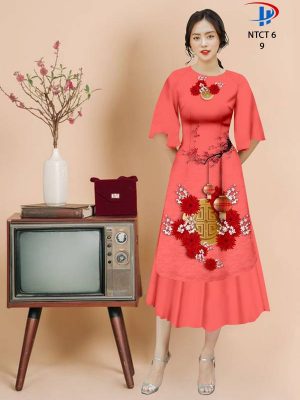 Vải Áo Dài Cách Tân Đón Tết Độc Đáo AD NTCT6 26 1664331051 123 Vai Ao Dai Cach Tan Don Tet Doc Dao AD