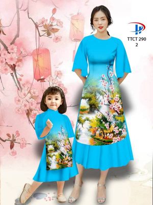 Vải Áo Dài Cách Tân Hoa Đào Và Phong Cảnh Thiết Kế 2022 AD TTCT290 21 1664499350 577 Vai Ao Dai Cach Tan Hoa Dao Va Phong Canh